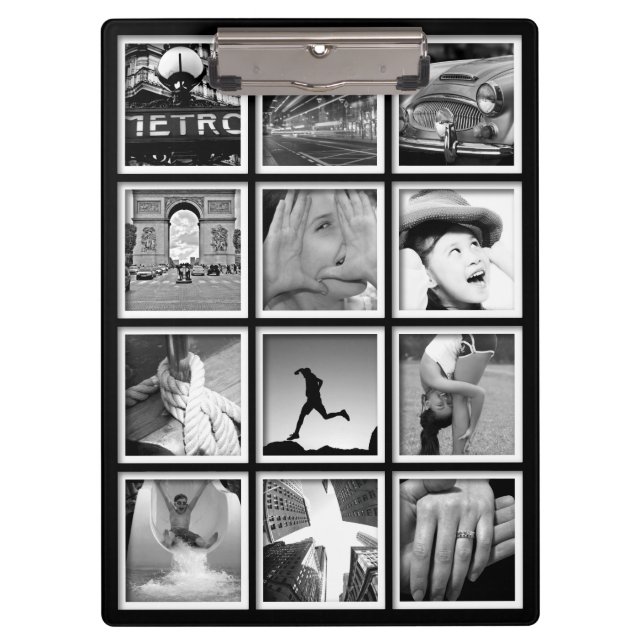 Create-Your-Own Photo Collage Clipboard (Front)