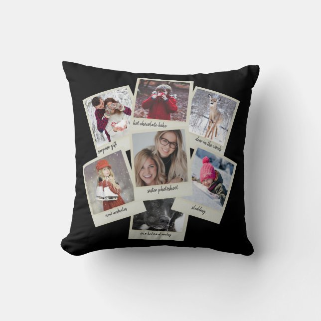 Create your own photo collage cushion (Front)
