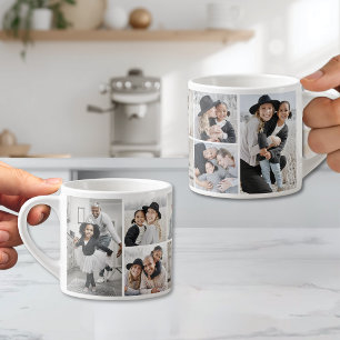 Create Your Own Photo Collage Espresso Cup