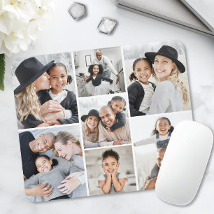 Create Your Own Photo Collage Mouse Mat