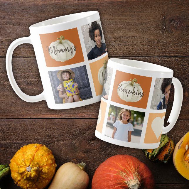 Create Your Own Photo Collage Mum Coffee Mug (Creator Uploaded)