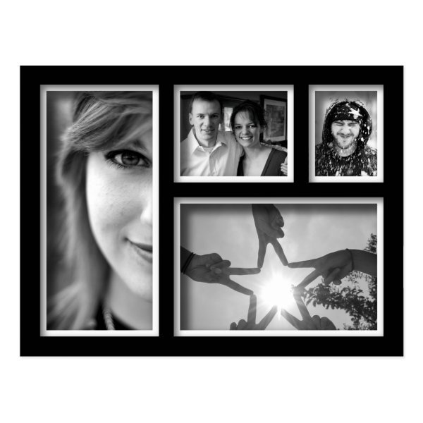Photo Collage Cards Zazzle UK
