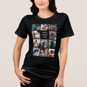 Create Your Own Photo Collage Tri-Blend Shirt