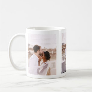 Create Your Own Photo Collage Wedding Newlywed Coffee Mug