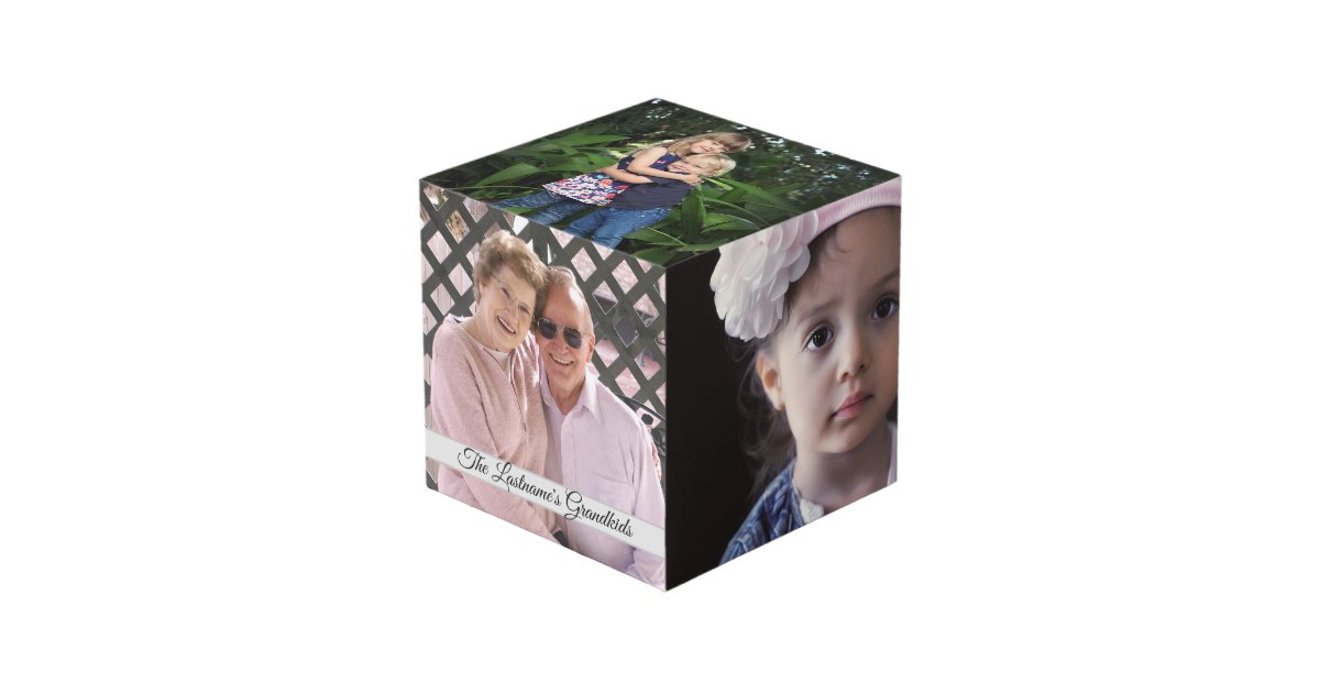 Create Your Own Photo Cube Zazzle