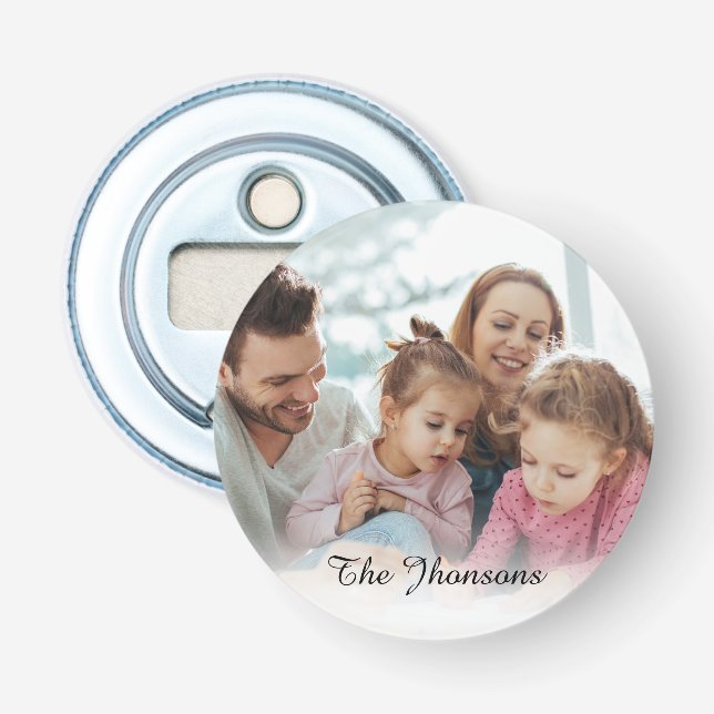 Create Your Own Photo Custom Pic DIY Bottle Opener (Front)