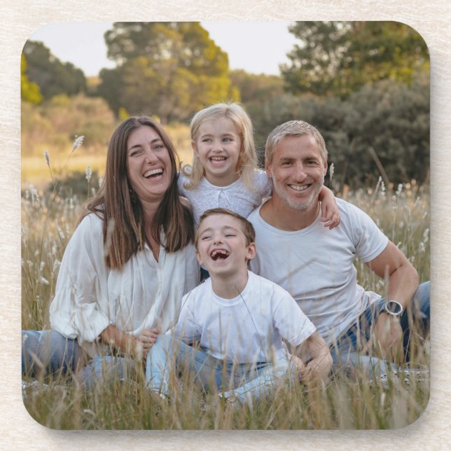 Create Your Own Photo Custom Pic DIY Coaster (Front)