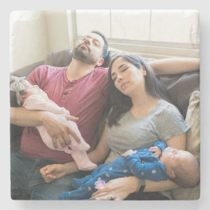 Create Your Own Photo Custom Pic DIY Family  Stone Coaster