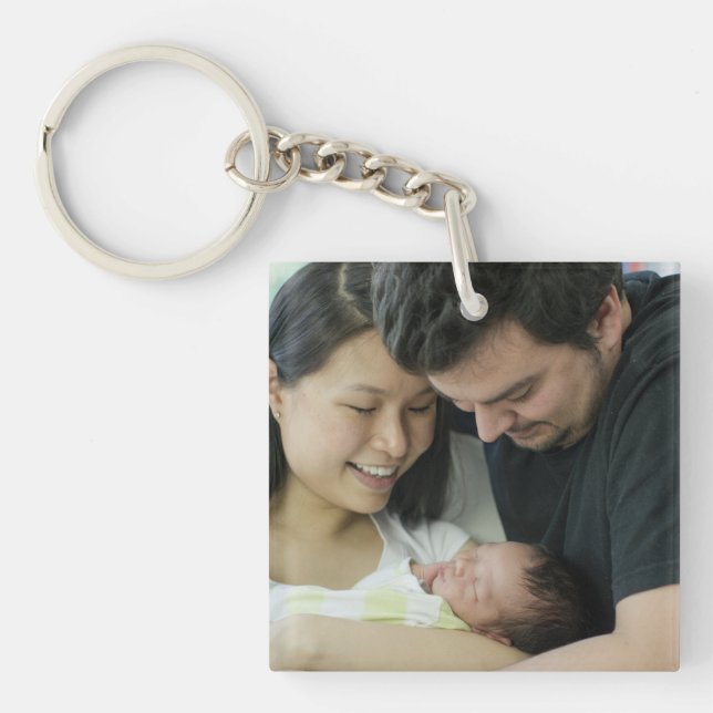 Create Your Own Photo Custom Pic DIY Key Ring (Front)