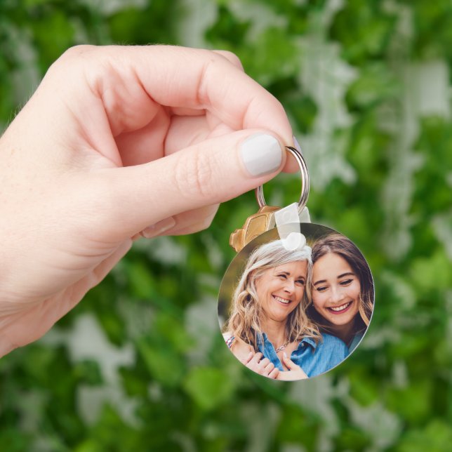 Create Your Own Photo Custom Pic DIY Key Ring (Hand)