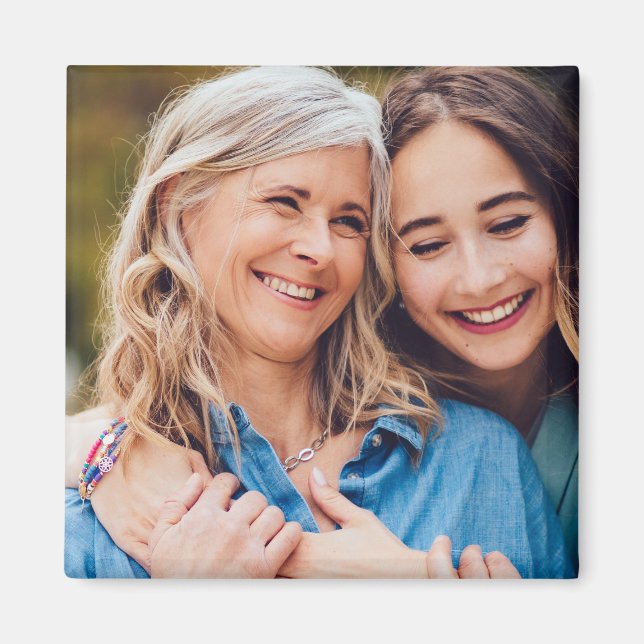 Create Your Own Photo Custom Pic DIY Magnet (Front)