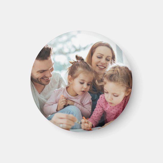 Create Your Own Photo Custom Pic DIY Magnet (Front)