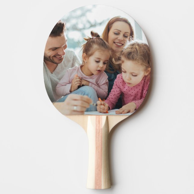 Create Your Own Photo Custom Pic DIY Ping Pong Paddle (Front)