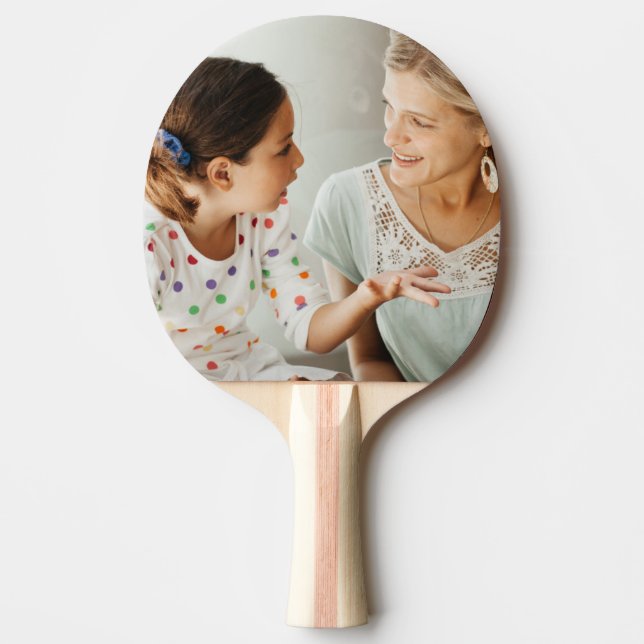 Create Your Own Photo Custom Pic DIY Ping Pong Paddle (Front)
