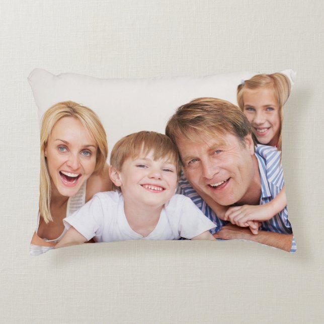 Create Your Own Photo Custom Pic Double Sided Decorative Cushion (Front)