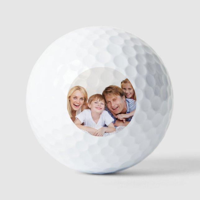 Create Your Own Photo Custom Pic Double Sided Golf Balls (Front)