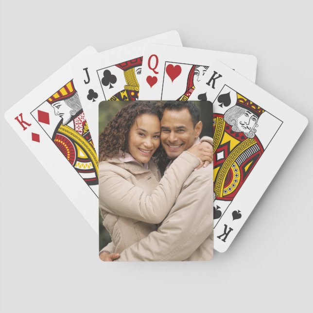 Create Your Own Photo Custom Pic Playing Cards (Back)