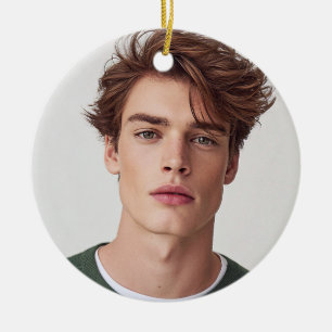 Create your Own Photo Custom Picture Ceramic Tree Decoration