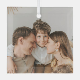 Create Your Own Photo Custom Picture DIY  Glass Tree Decoration