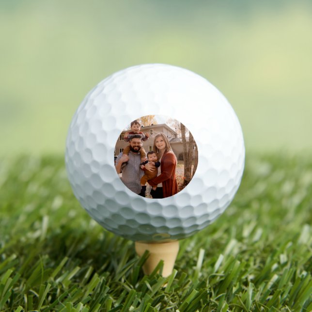 Create Your Own Photo Custom Picture DIY  Golf Balls (Insitu Tee)