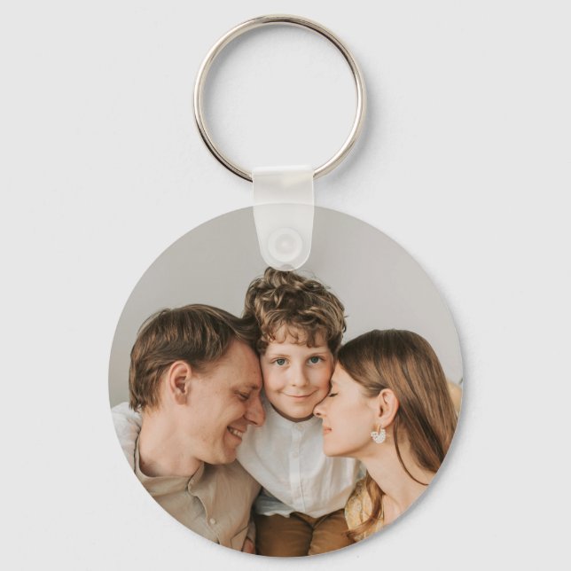 Create Your Own Photo Custom Picture DIY  Key Ring (Front)