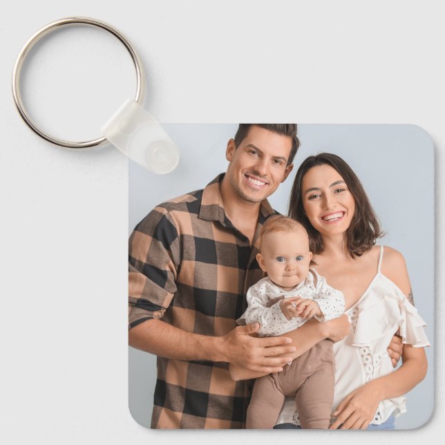 Create Your Own Photo Custom Picture DIY  Key Ring (Front)