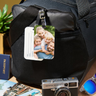 Create Your Own Photo Custom Picture DIY Luggage Tag