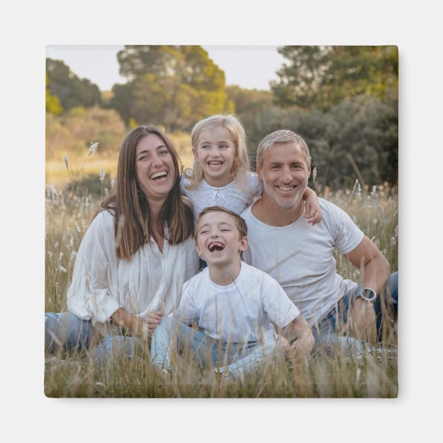 Create Your Own Photo Custom Picture DIY Magnet (Front)