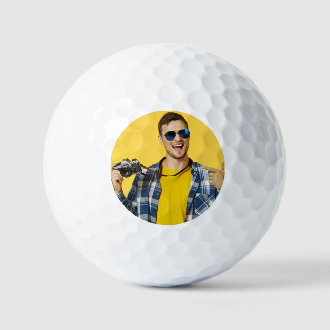 Create your Own Photo Custom Picture Golf Balls (Front)