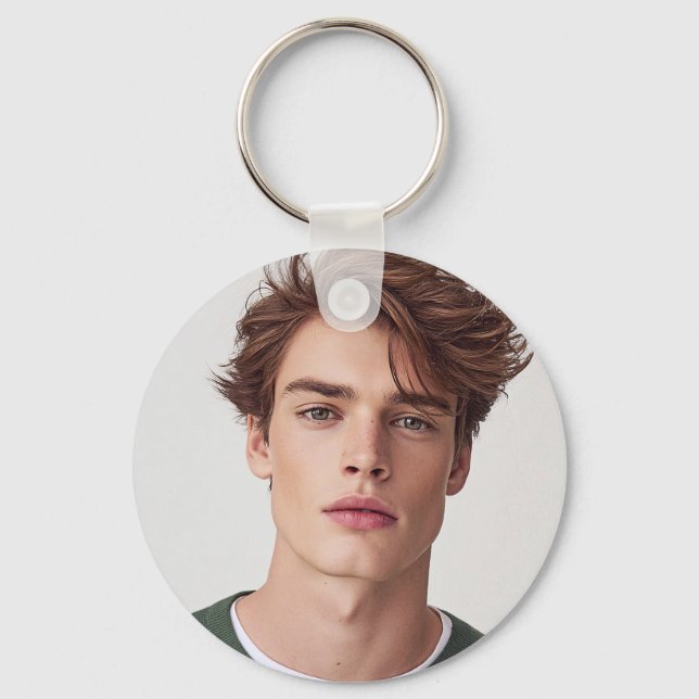 Create your Own Photo Custom Picture Key Ring (Front)
