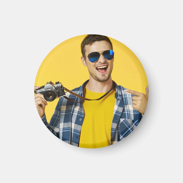 Create your Own Photo Custom Picture Magnet (Front)