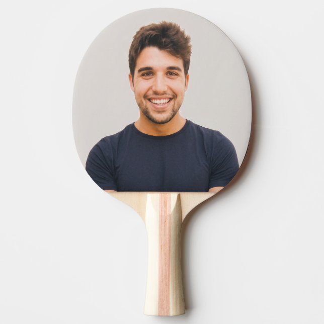 Create your Own Photo Custom Picture Ping Pong Paddle (Front)