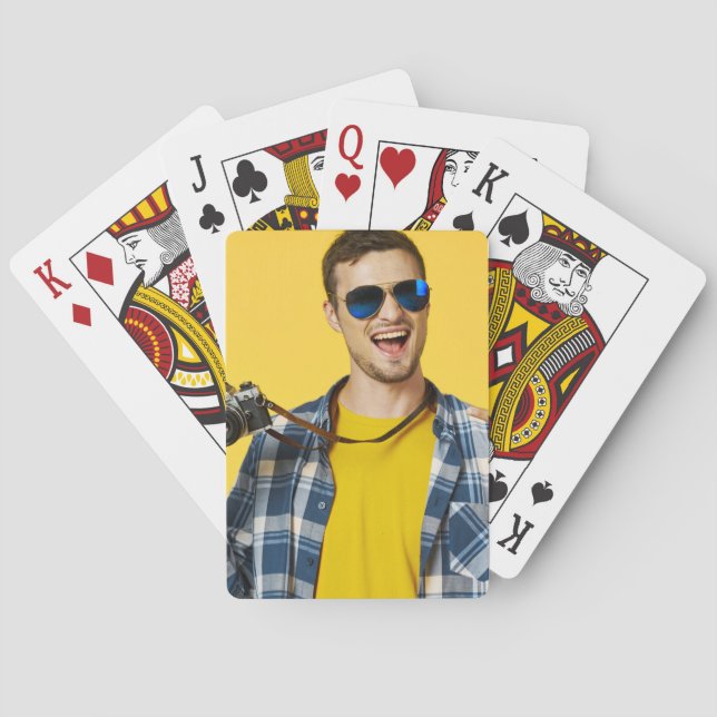 Create your Own Photo Custom Picture Playing Cards (Back)