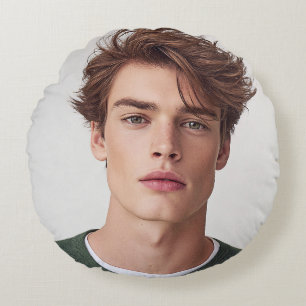 Create your Own Photo Custom Picture Round Cushion