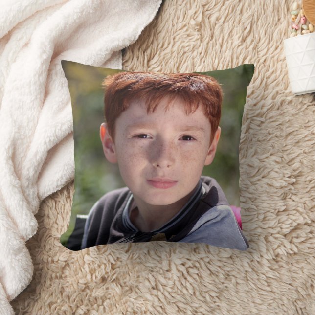 Create your own Photo custom throw pillow  (Blanket)