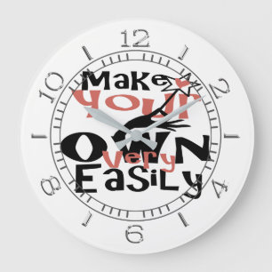 Create Your Own Photo Dial Large Clock