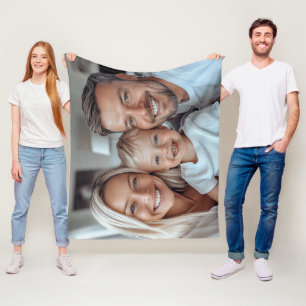 Create Your Own Photo Fleece Blanket