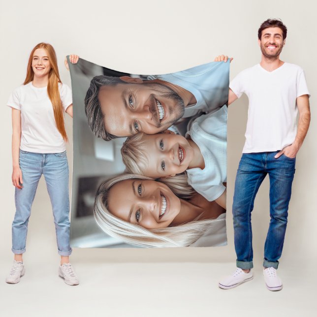 Create Your Own Photo Fleece Blanket (In Situ)