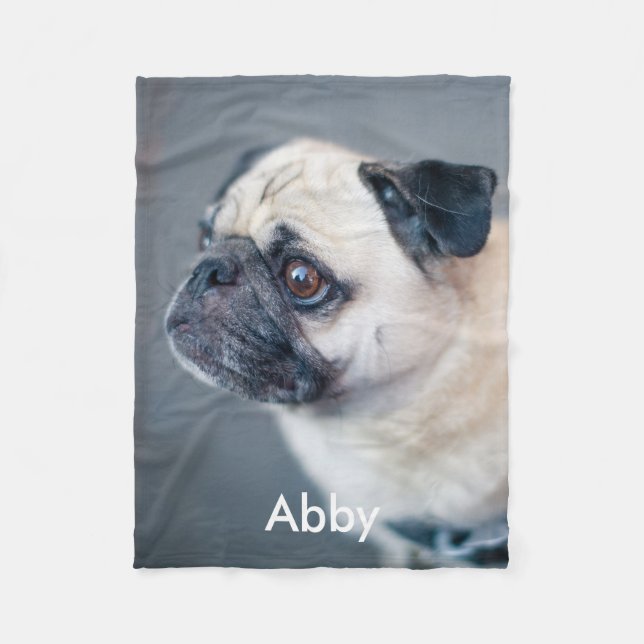 Create your own photo fleece blanket (Front)