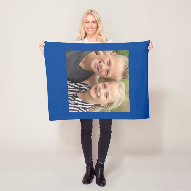 Create Your Own Photo Fleece Blanket (In Situ)