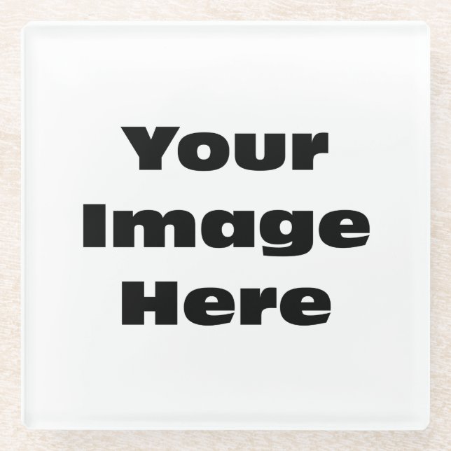 Create Your Own Photo Glass Coaster (Front)