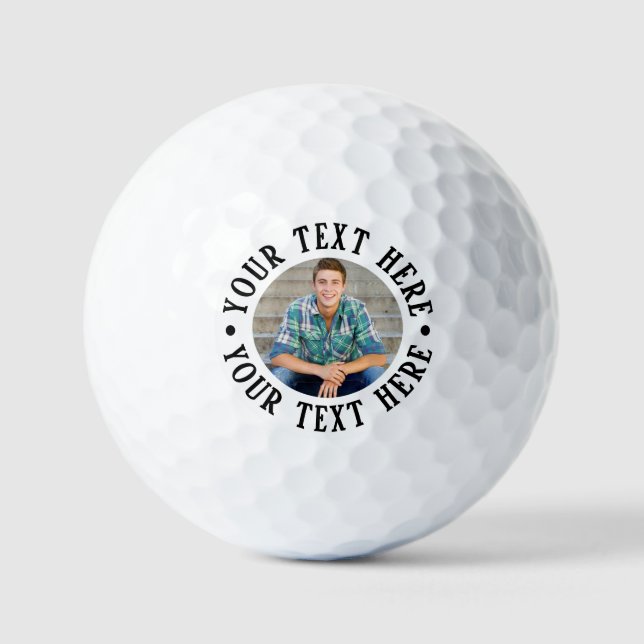 Create your Own Photo Golf Balls (Front)