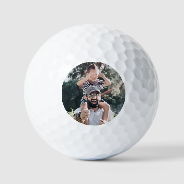 Create Your Own Photo Golf Balls for Father's Day (Front)