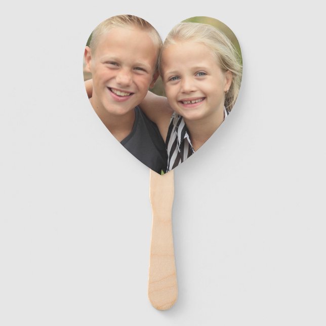 Create Your Own Photo Hand Fan (Front)