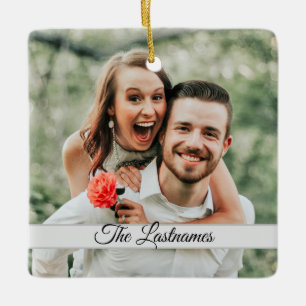 Create Your Own Photo Image Ceramic Ornament