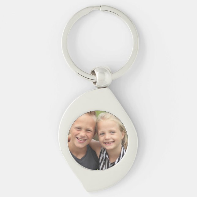 Create Your Own Photo Key Ring (Front)
