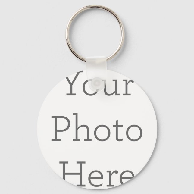 Metal Circle Keychain, 2" (Front)