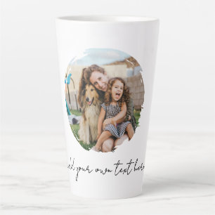 Create Your Own Photo Latte Mug