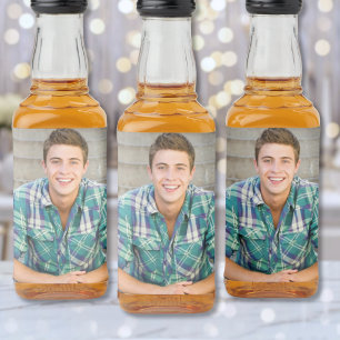 Create your Own Photo Liquor Bottle Label