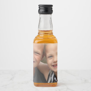 Create your own photo liquor bottle label